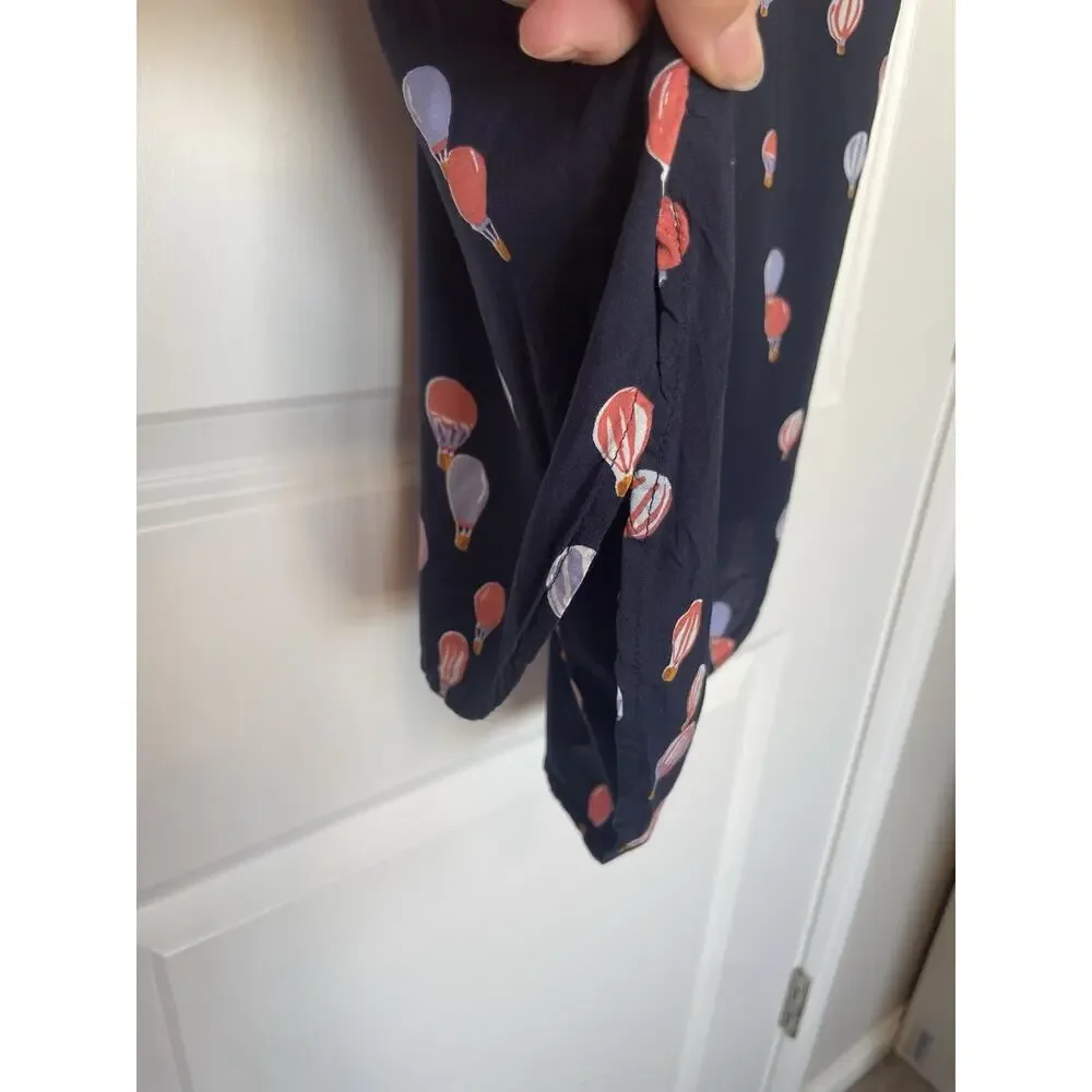 MAEVE BY ANTHROPOLOGIE SLEEVELESS NOVELTY PRINT HOT AIR BALLOON BLOUSE SZ XS - Picture 7 of 14
